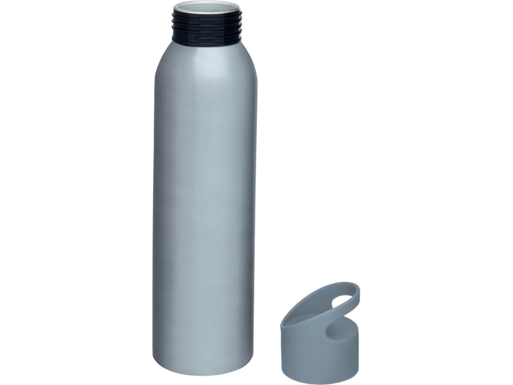 Бутылка спортивная «Sky», серый, пластик, алюминий
