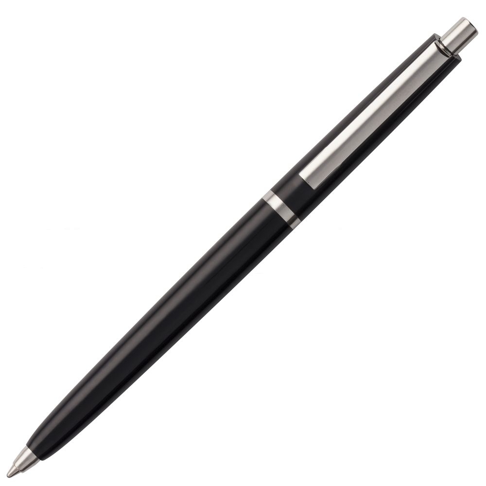 Ручка шариковая Classic, черная, черный, пластик; металл