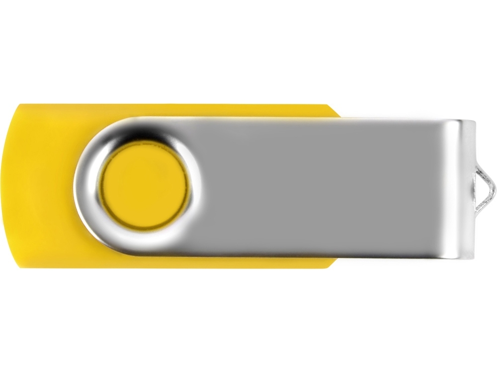 USB-флешка на 16 Гб «Квебек», желтый, soft touch