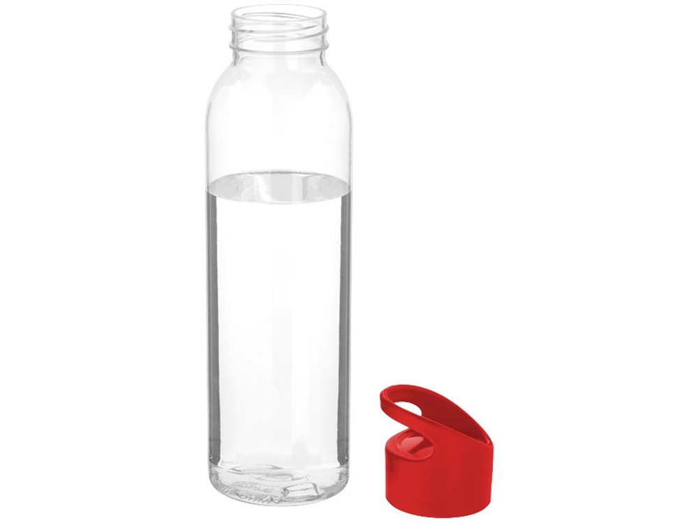 Бутылка «Sky», красный, прозрачный, пластик