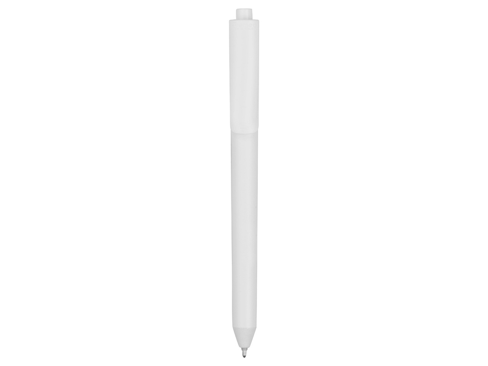 Ручка пластиковая шариковая Pigra P03, белый, пластик