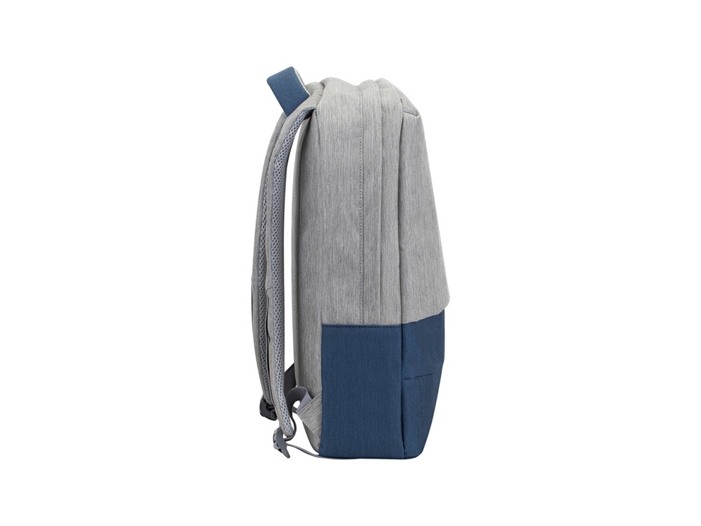 Рюкзак для ноутбука 15.6", синий, серый, полиэстер