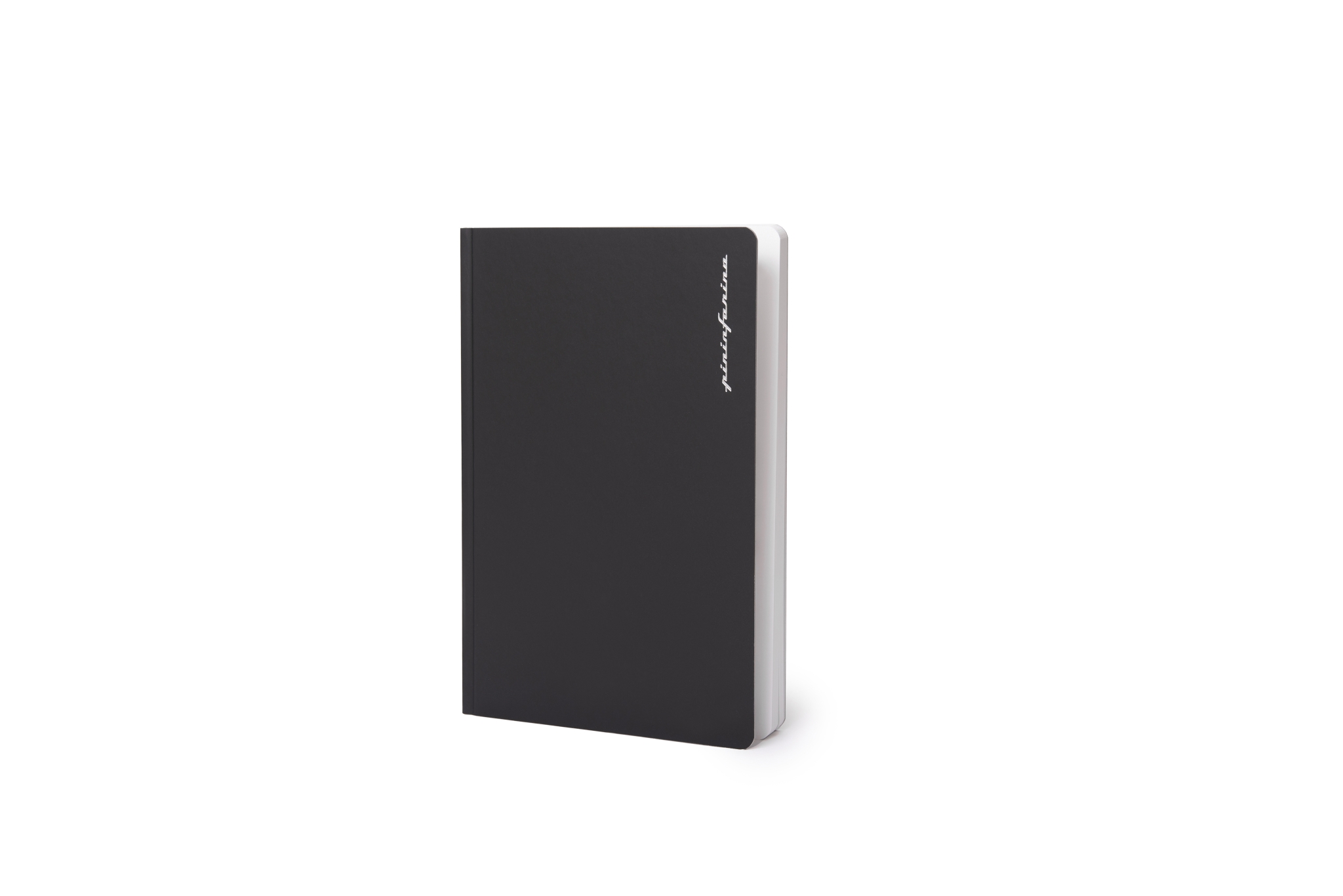 Тетрадь Pininfarina Stone Paper черная 14х21см каменная бумага, 64 листа, точки, #000000, каменная бумага