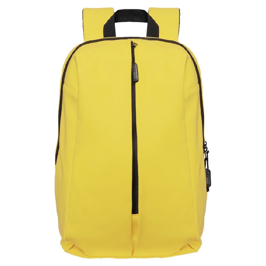Рюкзак "Go", жёлтый, 41 х 29 х15,5 см, 100%  полиуретан, желтый