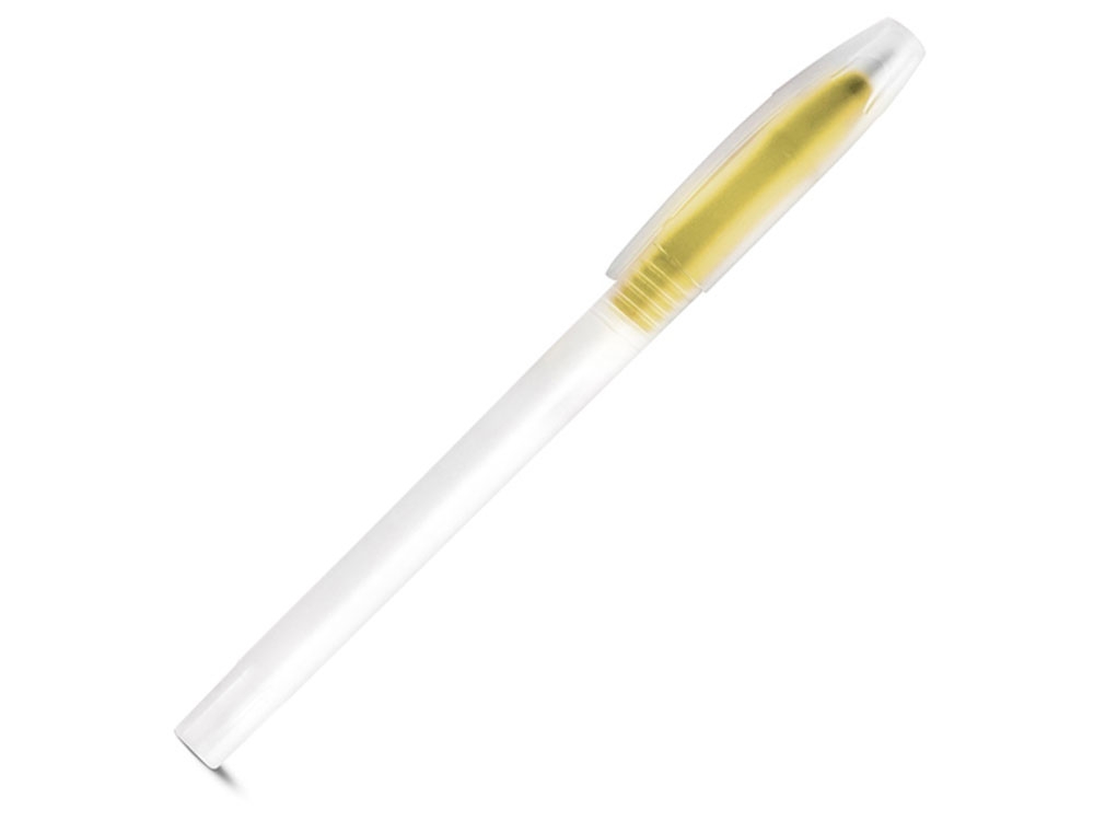 Ручка пластиковая шариковая «LUCY», желтый, полипропилен