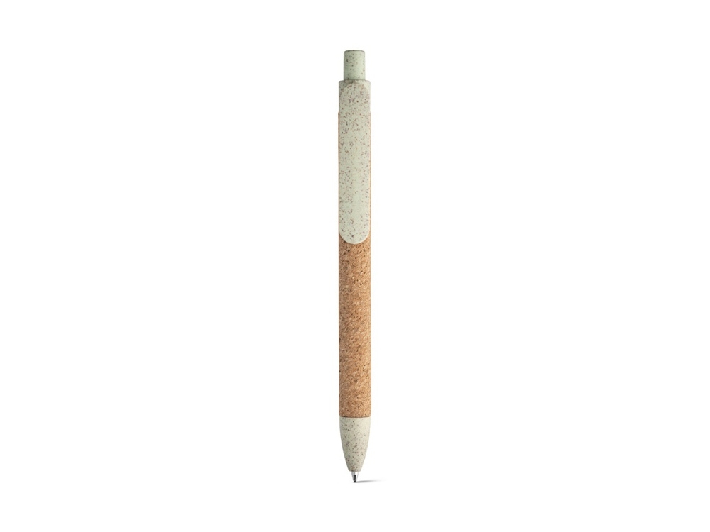 Ручка из пробки шариковая «GOYA», зеленый, полипропилен, растительные волокна