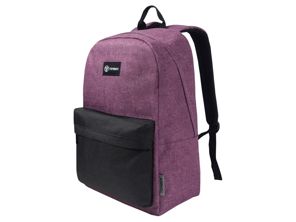 Рюкзак «GRAFFI», черный, фиолетовый, полиэстер