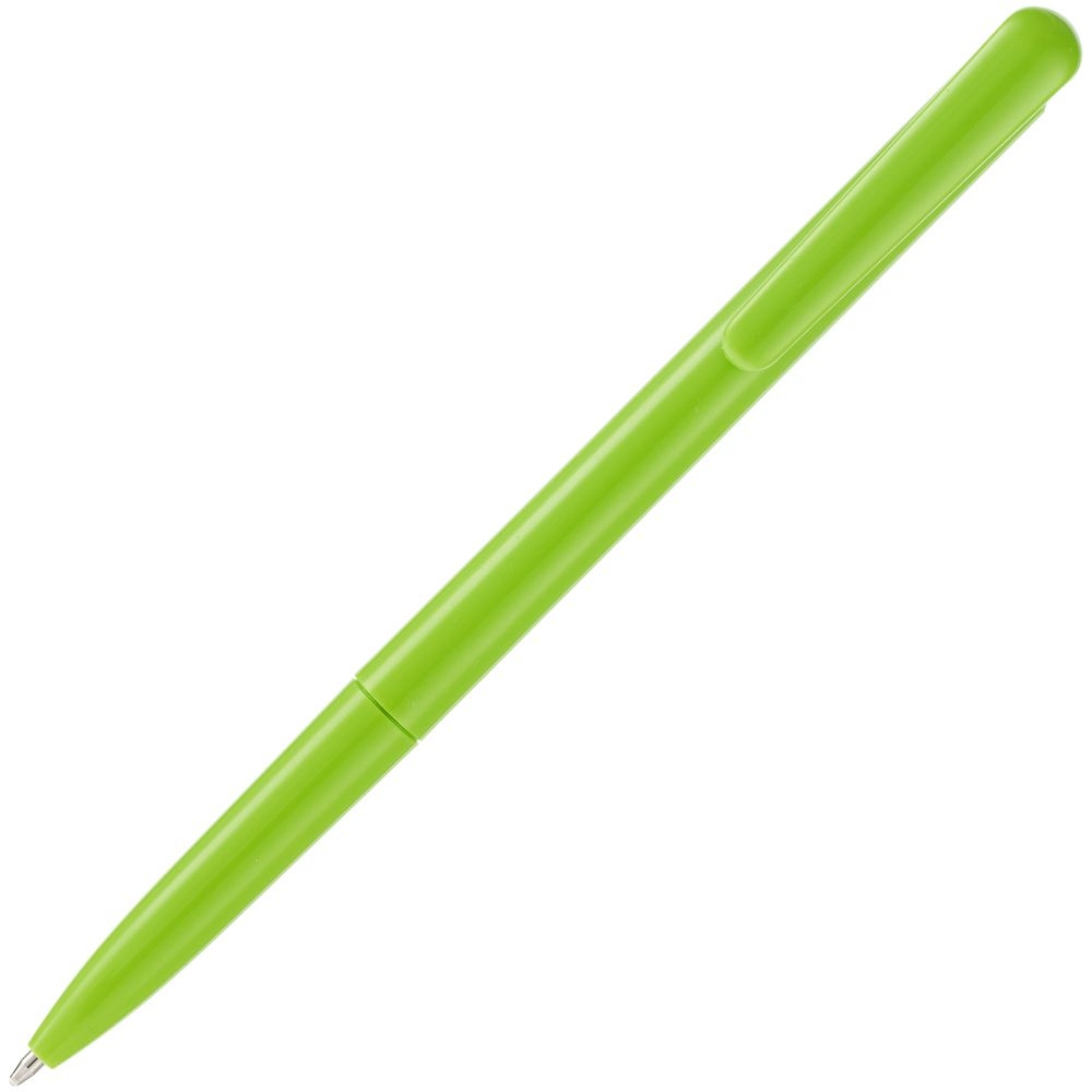 Ручка шариковая Penpal, зеленая, зеленый