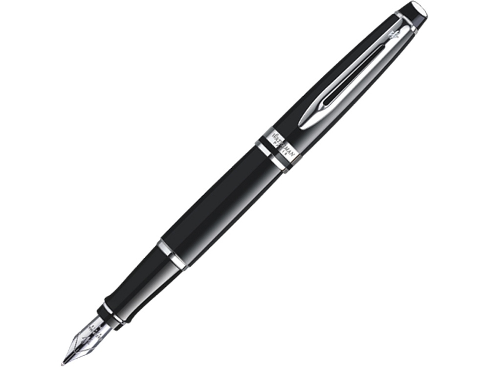 Ручка перьевая Expert, F, черный, металл