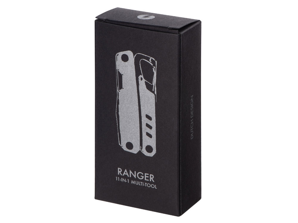 Многофункциональный инструмент 11-в-1 «Ranger», черный, серый, металл