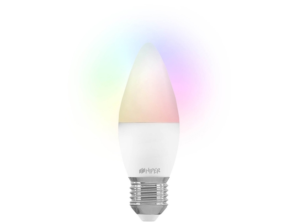 Умная LED лампочка «IoT LED A2 RGB», белый, пластик, стекло