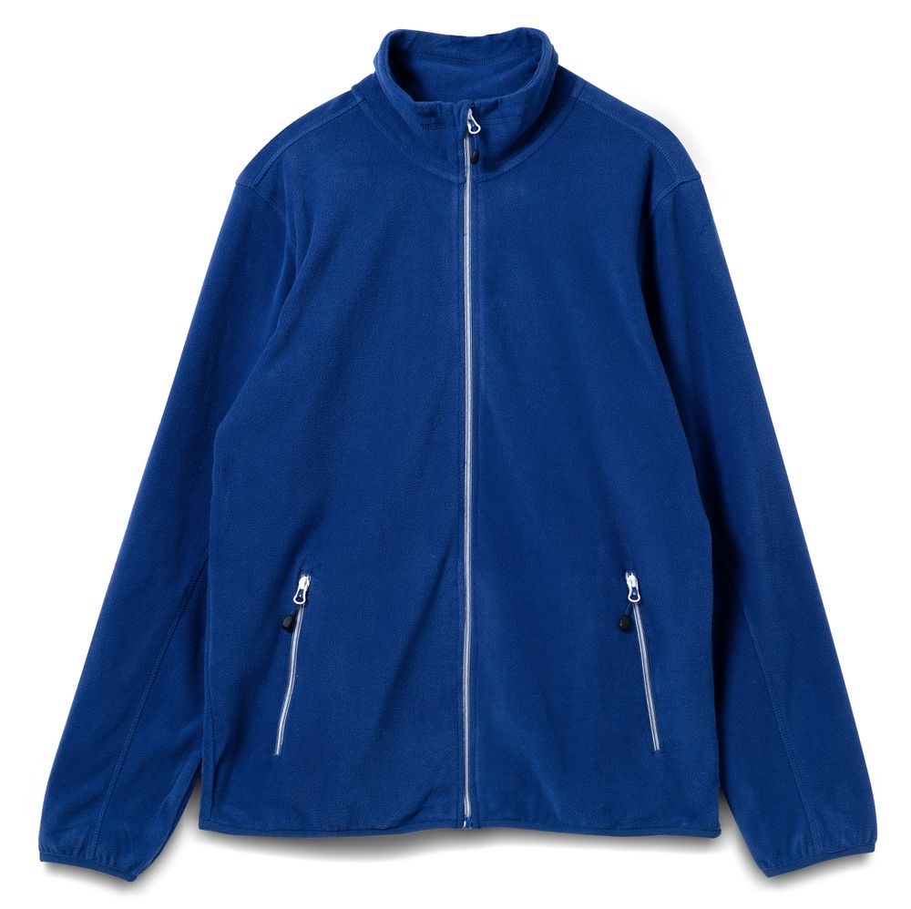 Куртка флисовая мужская Twohand, синяя, синий, флис