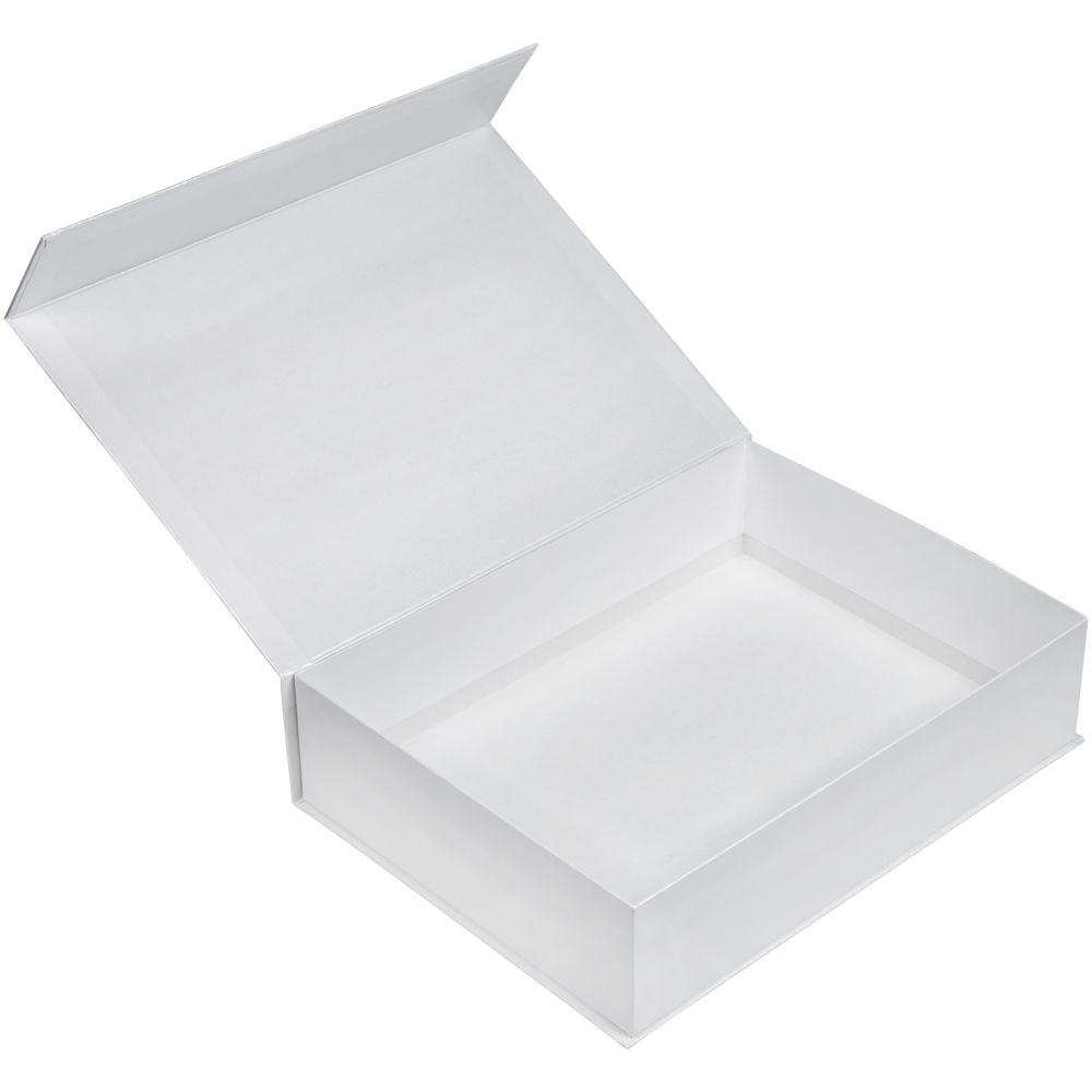 Коробка Koffer, белая, белый, картон