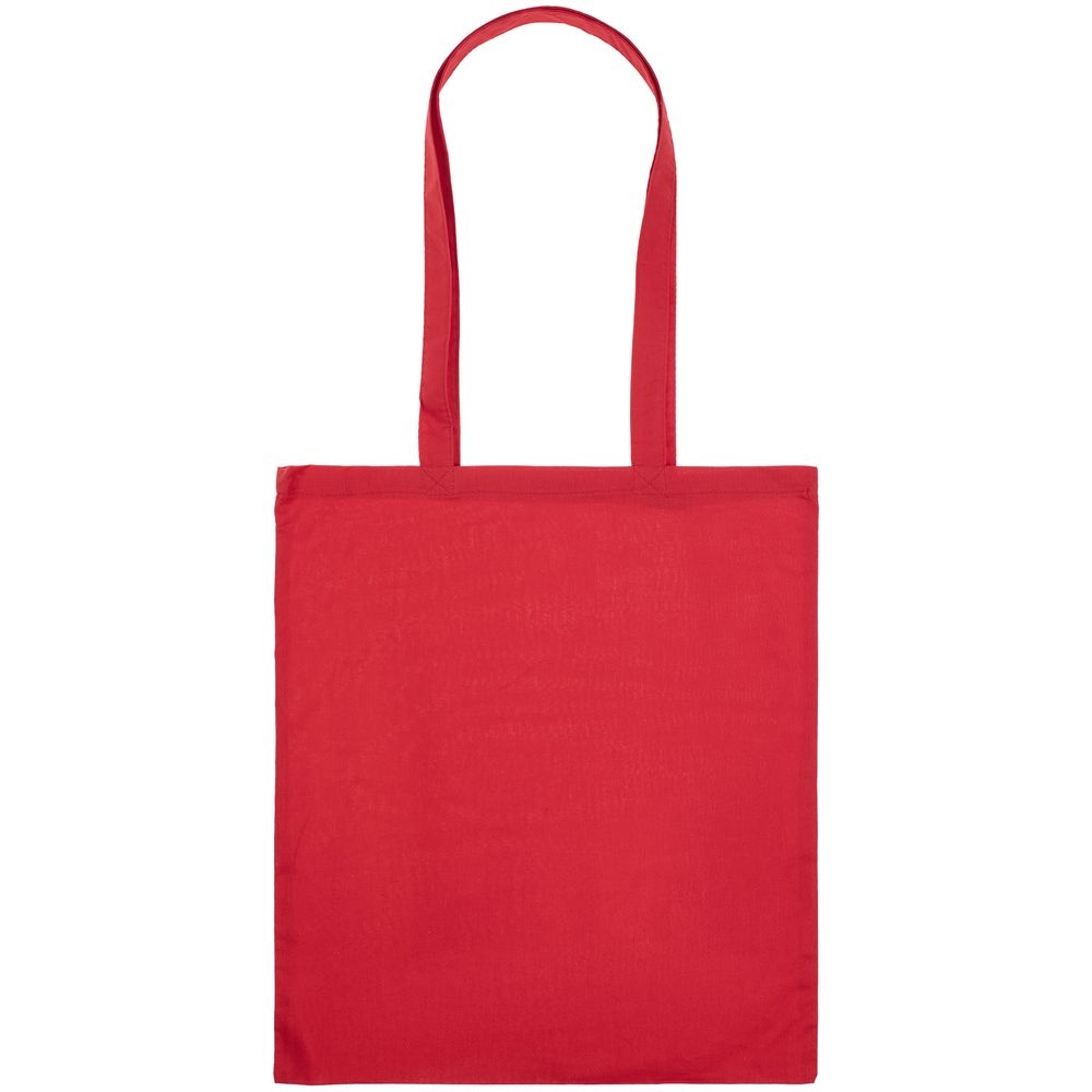 Холщовая сумка Basic 105, красная, красный, хлопок