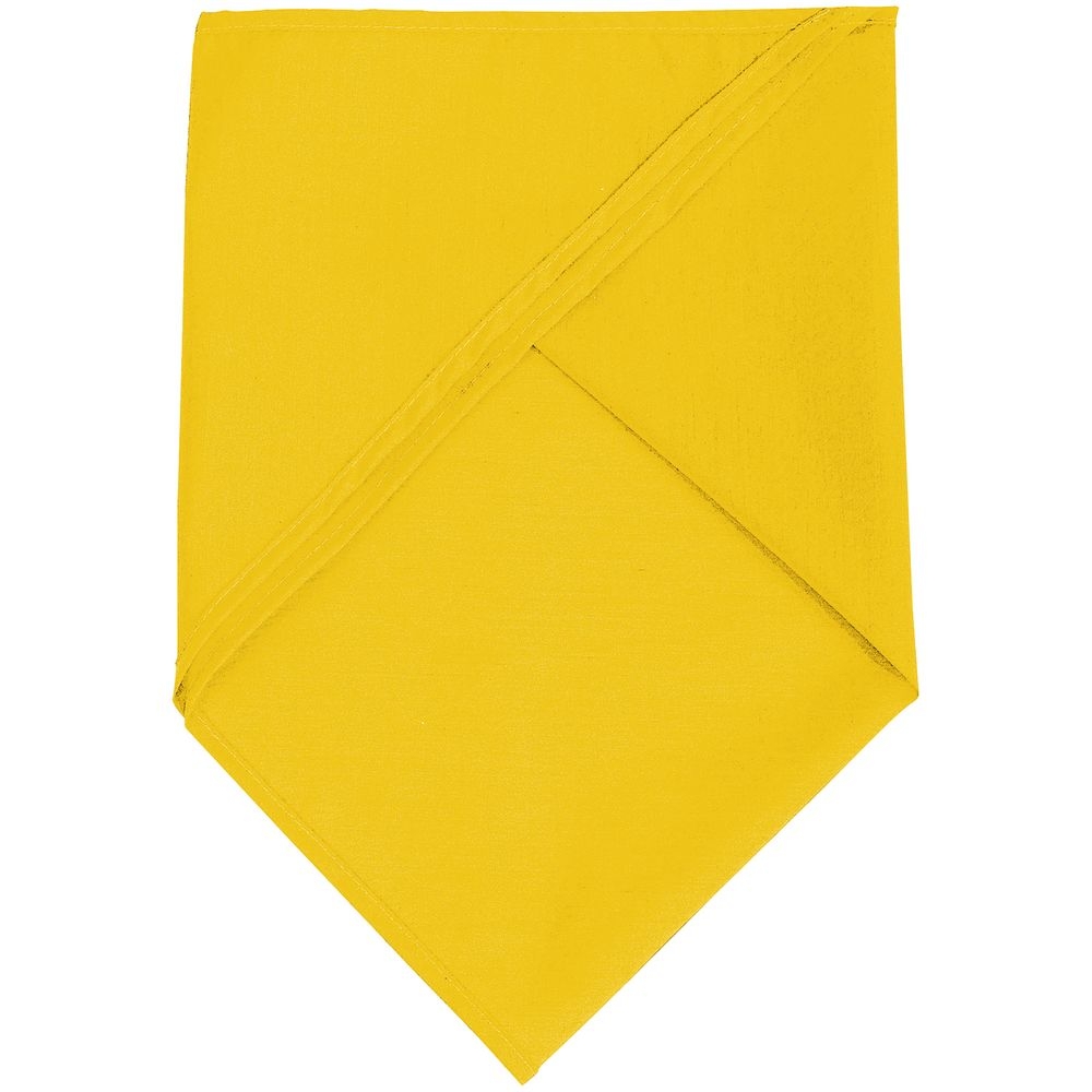 Шейный платок Bandana, желтый, желтый, полиэстер