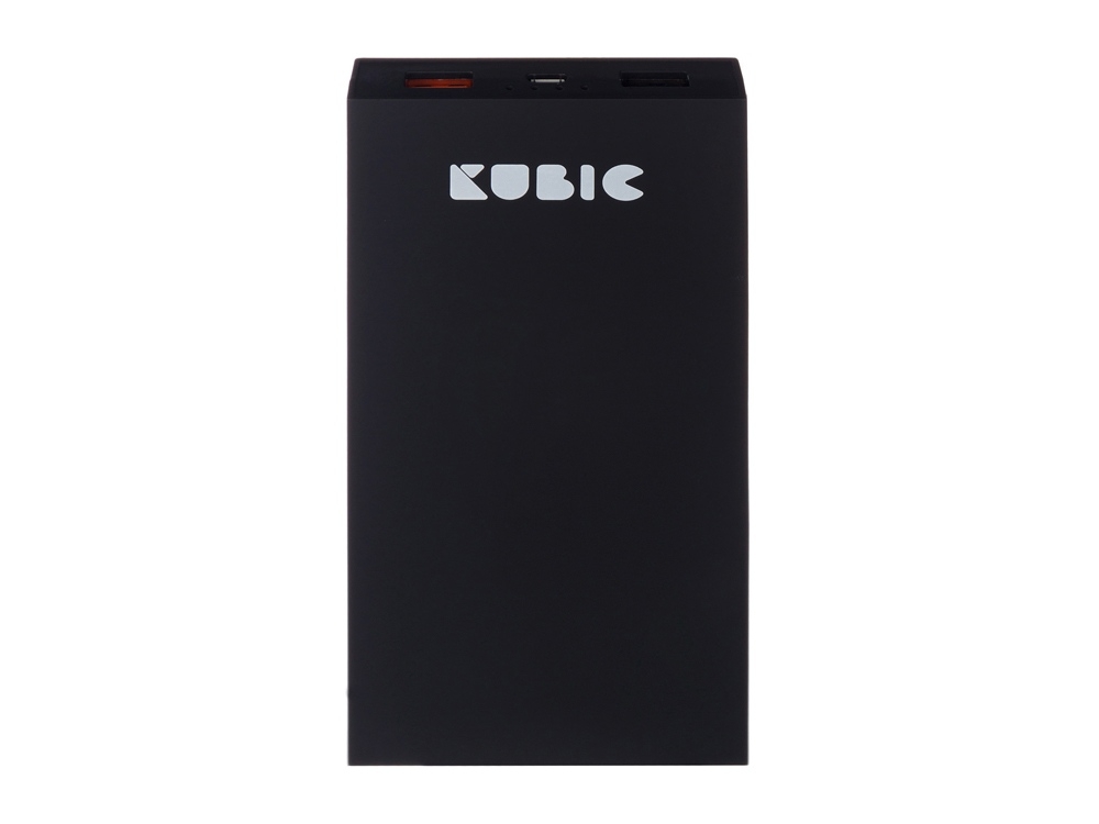 Внешний аккумулятор «Kubic PB14X», 14000 mAh, черный, soft touch
