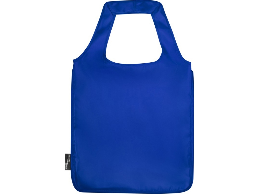 Эко-сумка «Ash» из переработанного PET-материала, синий, полиэстер