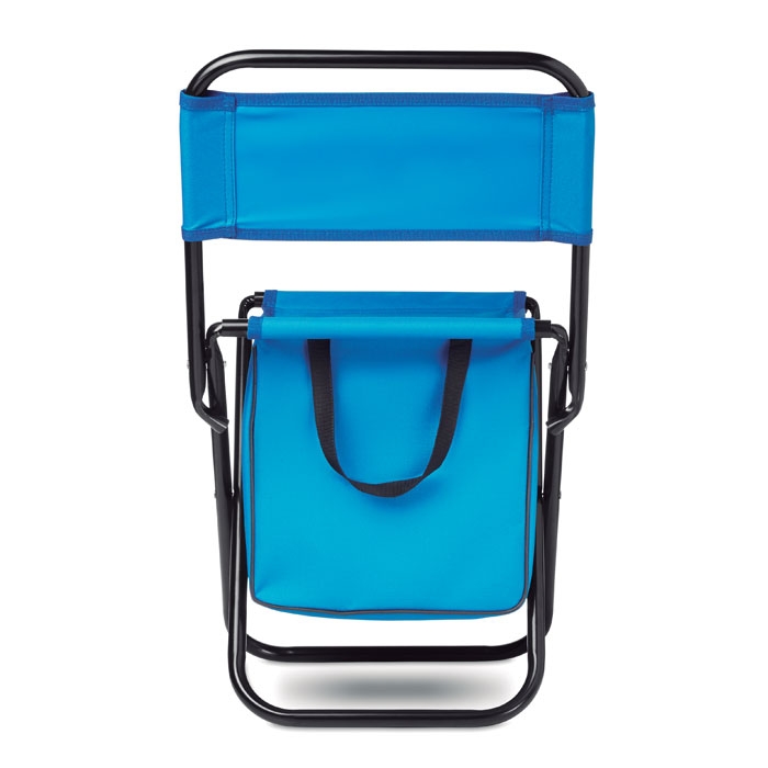 Складной стул с сумкой, синий, полиэстер