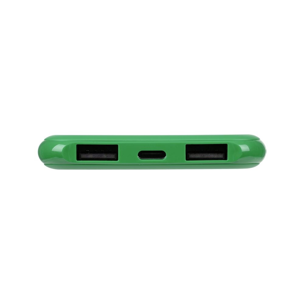 Aккумулятор Uniscend Half Day Type-C 5000 мAч, зеленый, зеленый