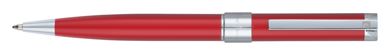 Ручка шариковая Pierre Cardin GAMME Classic. Цвет - красный. Упаковка Е, красный, латунь, нержавеющая сталь