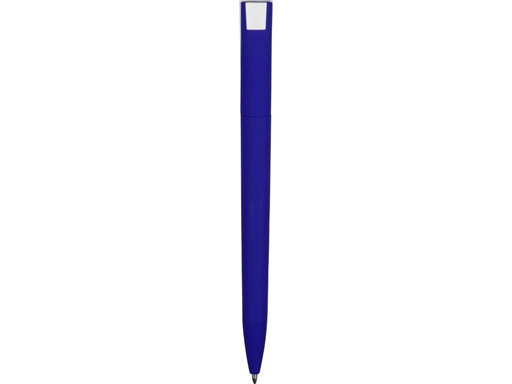 Ручка пластиковая soft-touch шариковая «Zorro», белый, soft touch