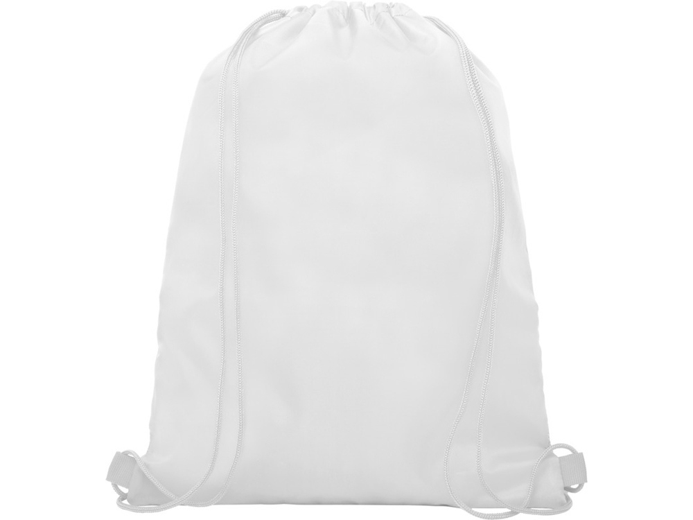 Рюкзак «Ole» с сетчатым карманом, белый, полиэстер