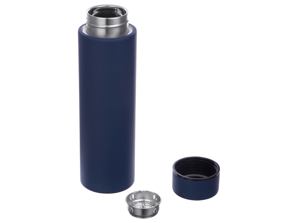 Вакуумный термос с медной изоляцией «Torso», 480 мл, синий, металл