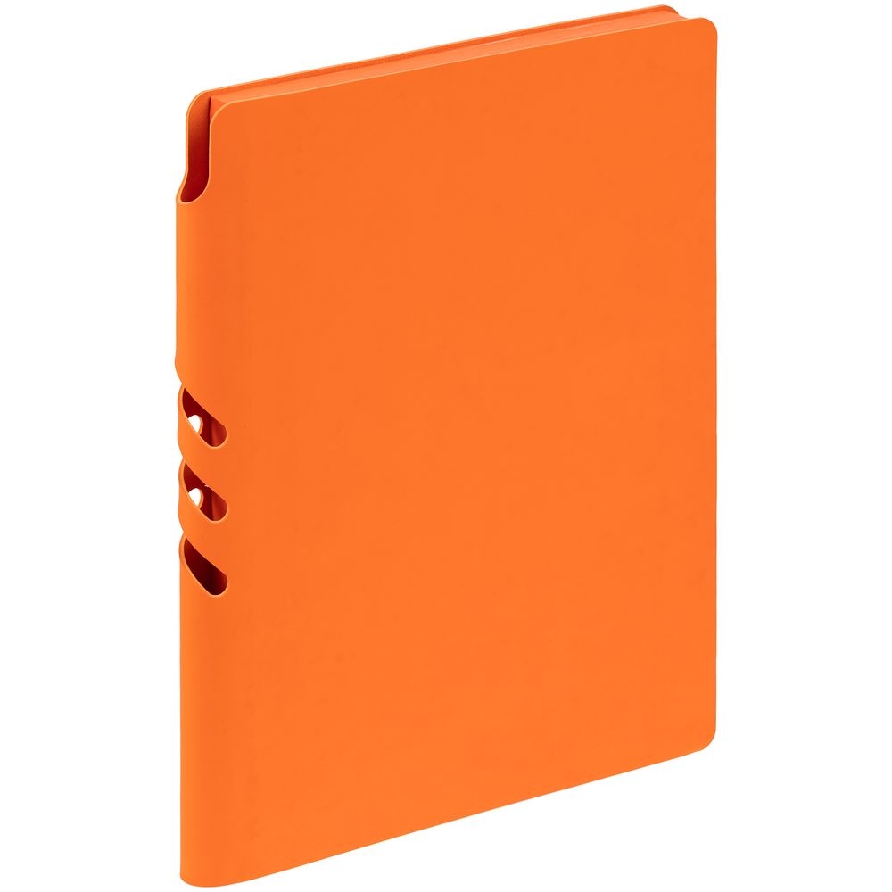 Набор Flexpen Shall, оранжевый, оранжевый, ежедневник - искусственная кожа; ручка - пластик; коробка - картон