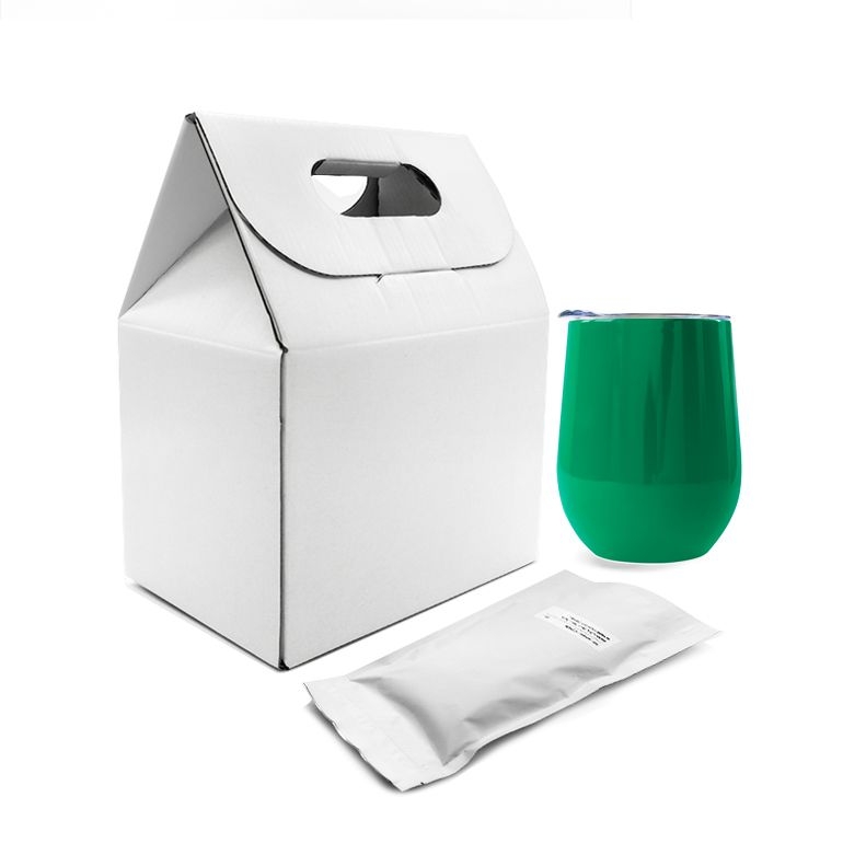Набор Coffee Box с кофером CO12 (зеленый), зеленый
