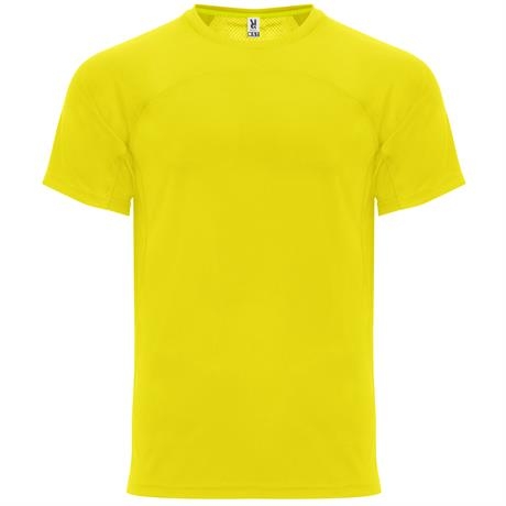 Спортивная футболка MONACO унисекс, ЖЕЛТЫЙ 3XL, желтый