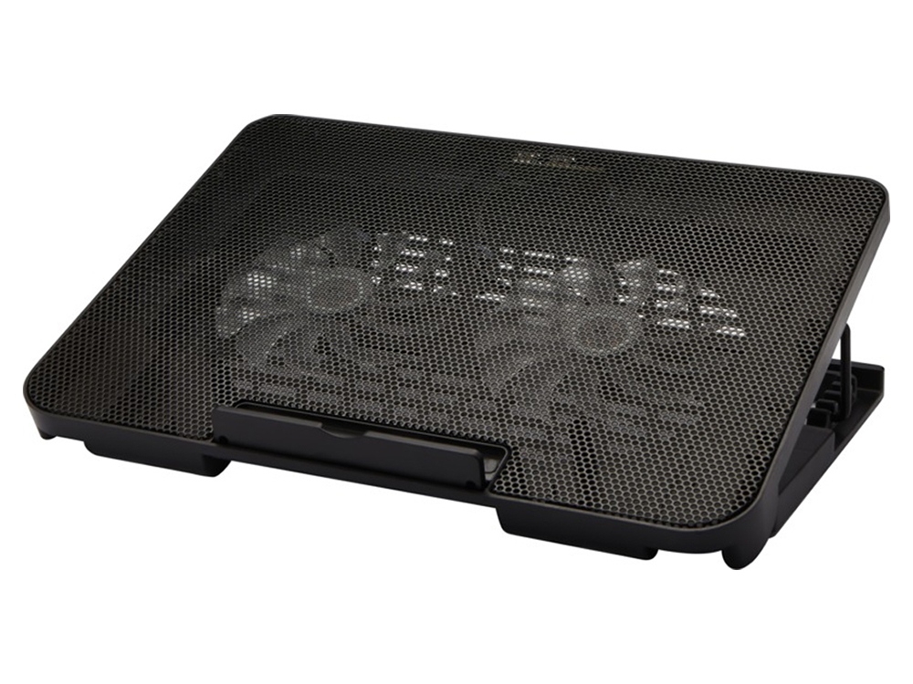 Охлаждающая подставка для игрового ноутбука Gleam, черный, пластик