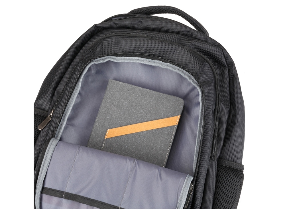 Рюкзак «FORGRAD» с отделением для ноутбука 15", черный, полиэстер