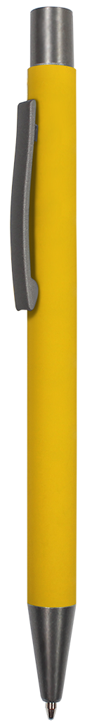 Ручка шариковая Direct (жёлтый), желтый, металл