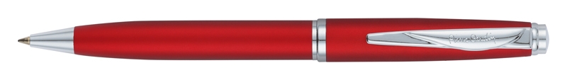 Ручка шариковая Pierre Cardin GAMME Classic. Цвет - красный матовый. Упаковка Е., красный, латунь, нержавеющая сталь