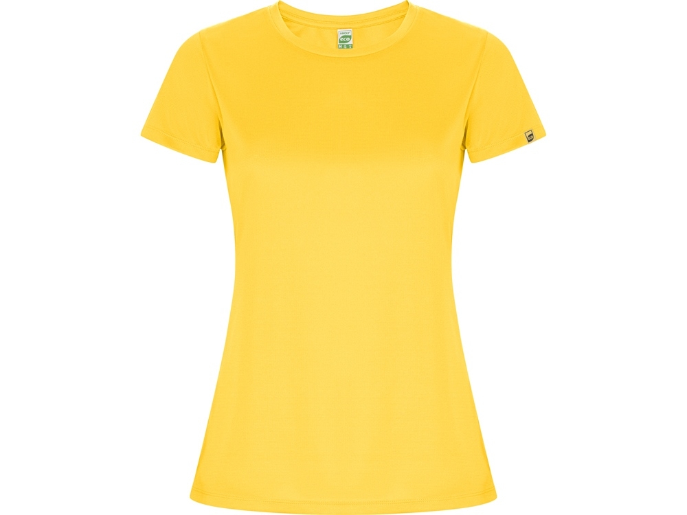 Спортивная футболка «Imola» женская, желтый, полиэстер