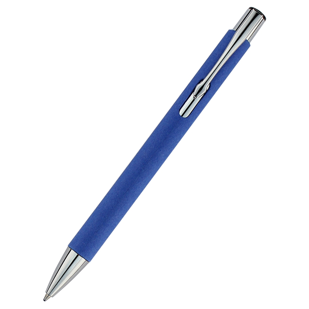 Ручка &quot;Ньюлина&quot; с корпусом из бумаги, синий, синий
