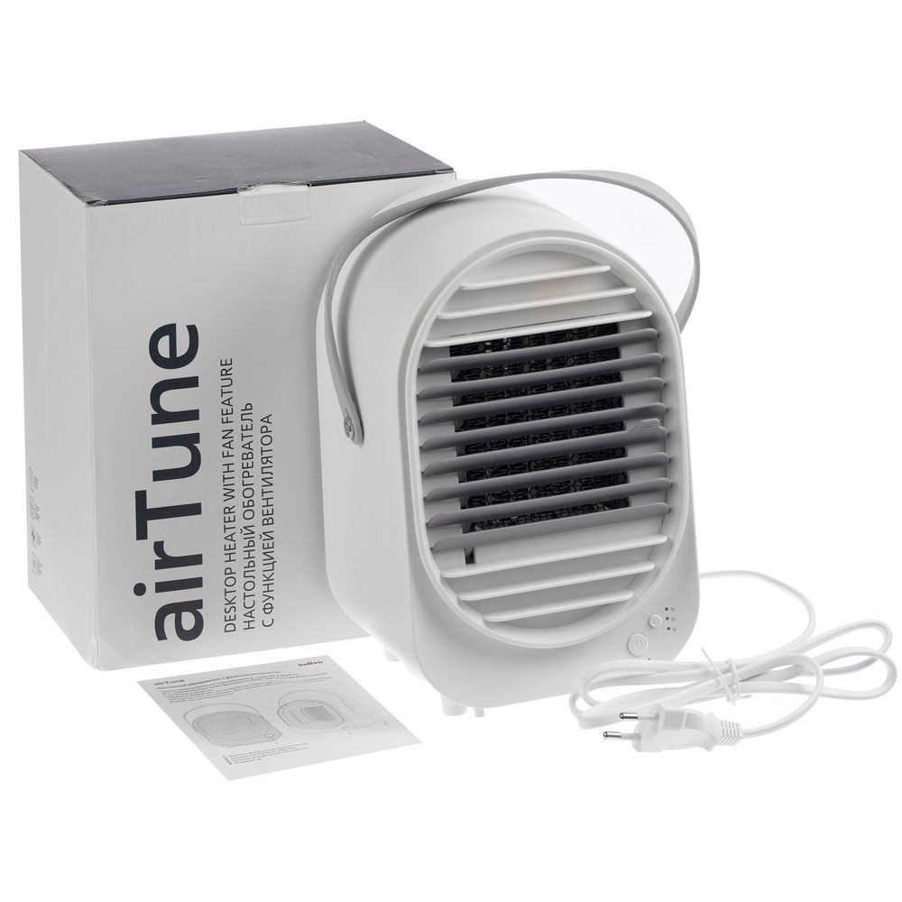 Обогреватель с функцией вентилятора airTune, белый, белый, пластик