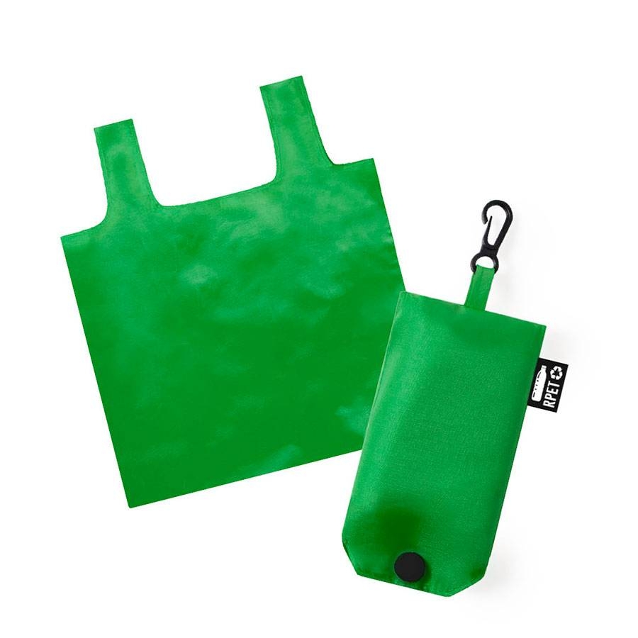 Сумка для покупок "Restun", зеленый, 45x38,5 см, 100% полиэстер RPET, зеленый, 100% полиэстер rpet