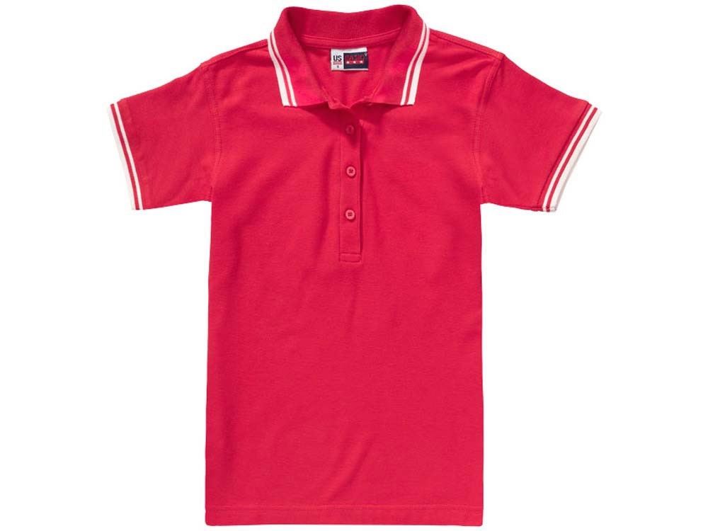 Рубашка поло "Erie" женская, красный, хлопок