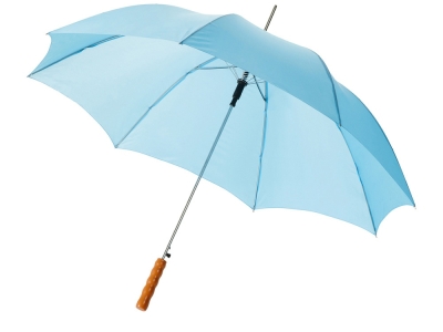 Зонт-трость «Lisa», голубой, полиэстер