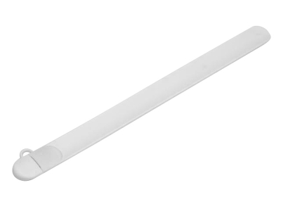 USB 2.0- флешка на 64 Гб в виде браслета, белый, силикон