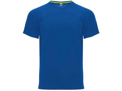Спортивная футболка «Monaco» унисекс, синий, полиэстер
