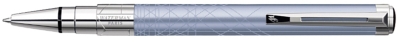 Шариковая ручка Waterman Perspective. Корпус и колпачок - лаковые, голубой, лак