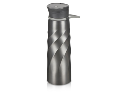 Бутылка для воды «Athletica», 1000 мл, нержавеющая сталь, серый, металл