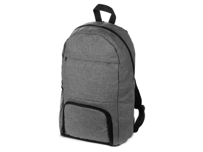 Рюкзак «Hugger» с отделением-холодильником и карманом для ноутбука 15", серый, полиэстер