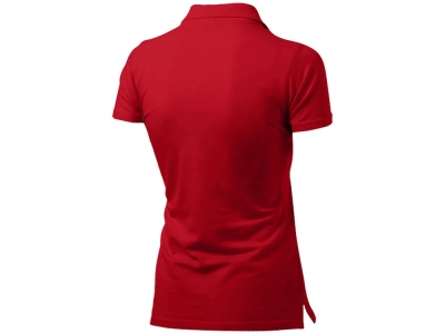 Рубашка поло "First" женская, красный, хлопок