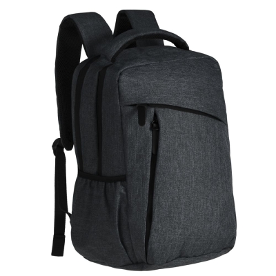 Рюкзак для ноутбука The First, темно-серый, серый, полиэстер