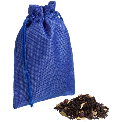 Чай «Таежный сбор» в синем мешочке, синий, полиэстер