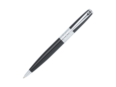 Ручка шариковая «Baron», черный, серебристый, металл