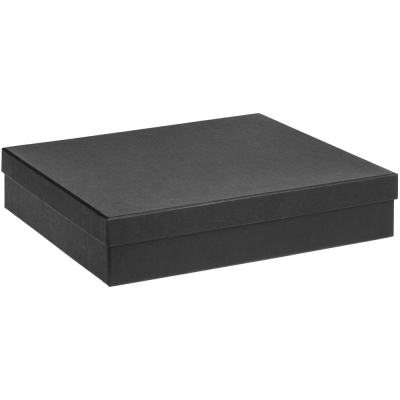 Коробка Giftbox, черная, черный, картон